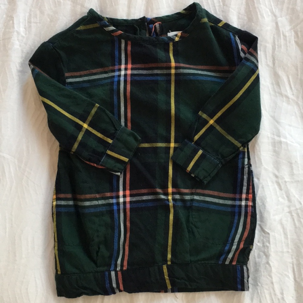 Old Navy Plaid Toddler Dress - 2T